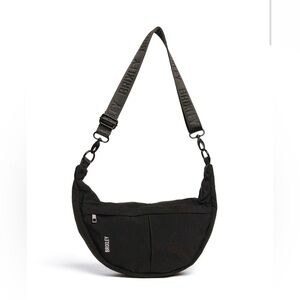 NWT Brixley Onyx Black Crescent Crossbody
